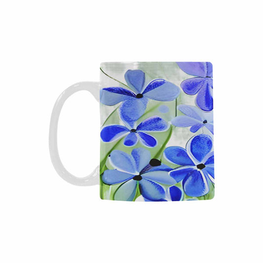 Quality Mug, coffee mug, tea cup, Bright florals, Set 1A, Design 76