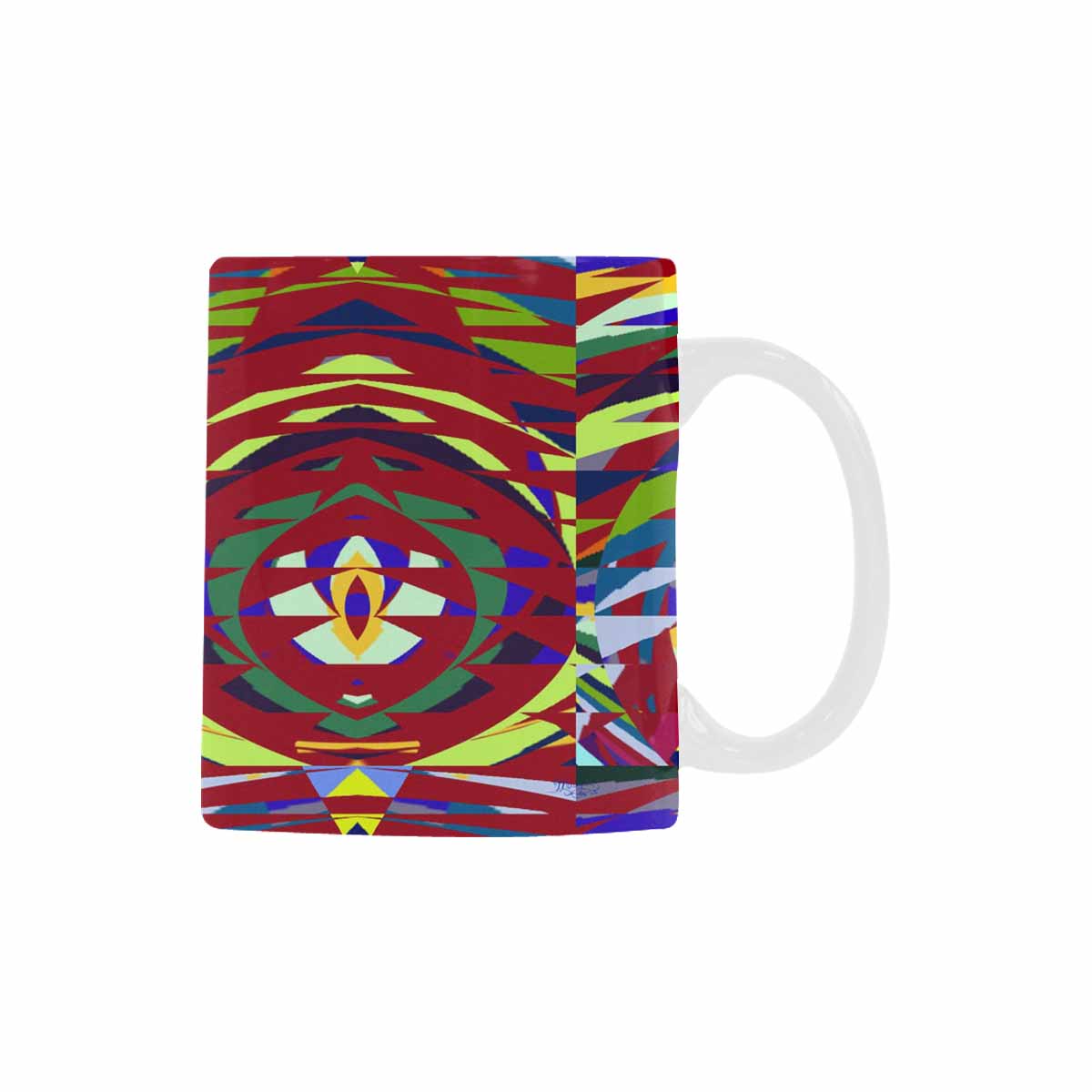 Unique Abstract design coffee mug, set 1, design 142