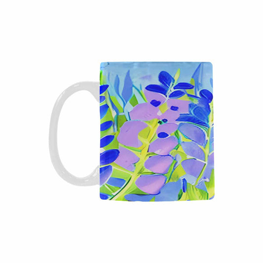Quality Mug, coffee mug, tea cup, Bright florals, Set 1, Design 16