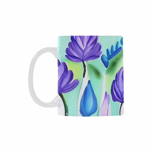 Quality Mug, coffee mug, tea cup, Bright florals, Set 1, Design 62