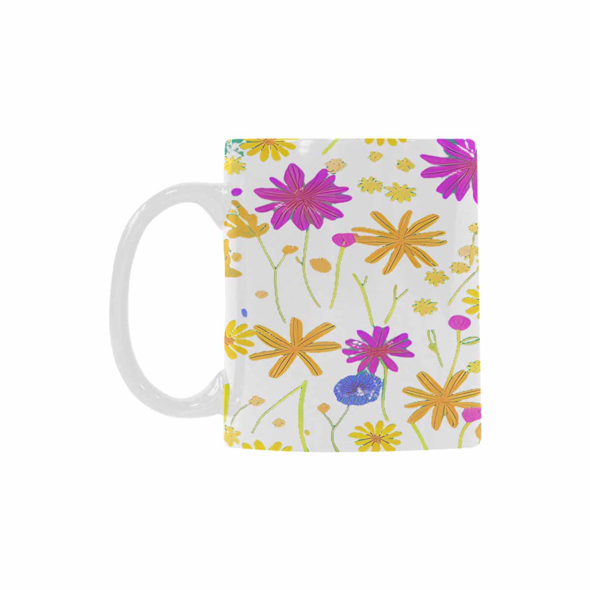 Quality Mug, coffee mug, tea cup, Set 1A, Mixed Floral design 50