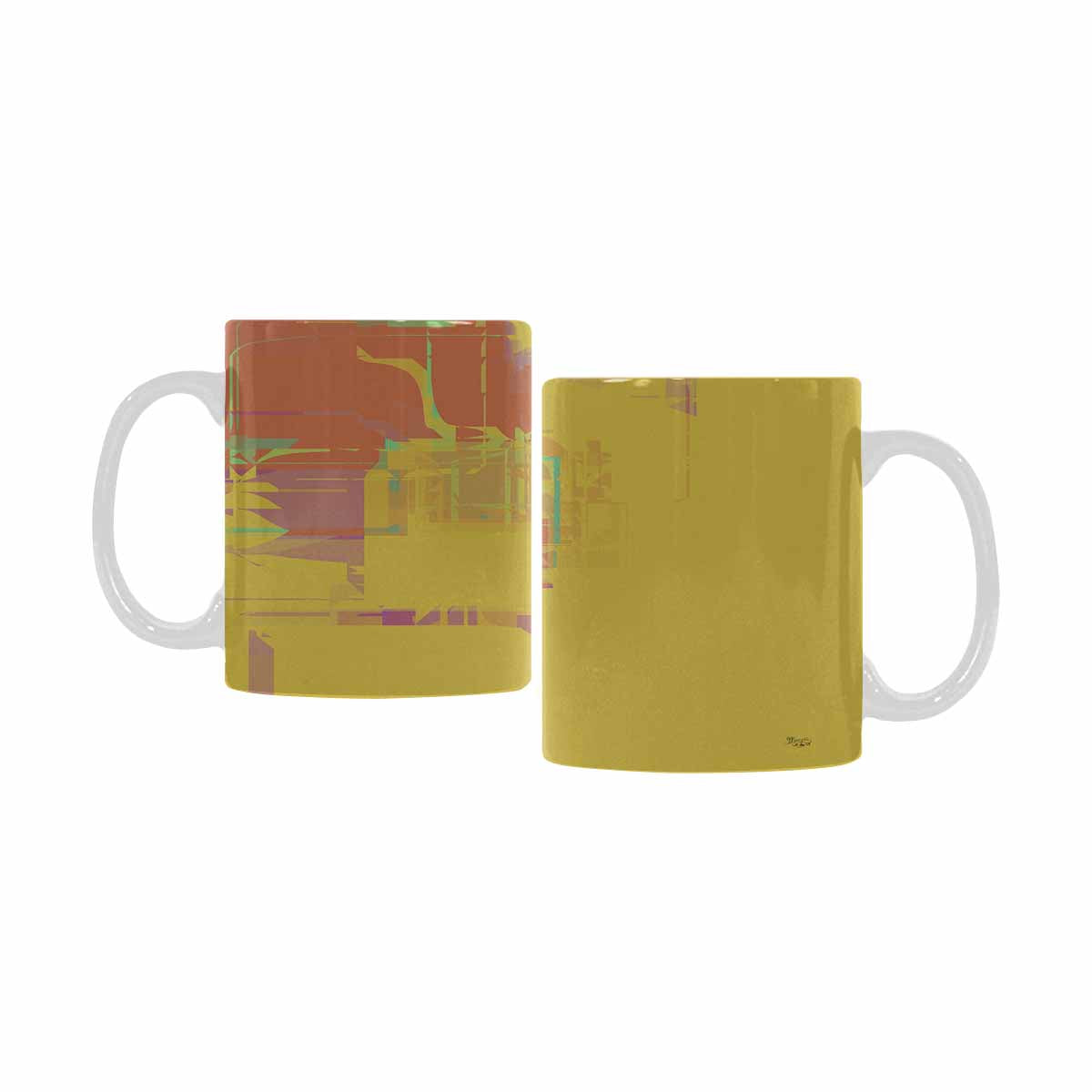 Unique Abstract design coffee mug, set 1, design 41