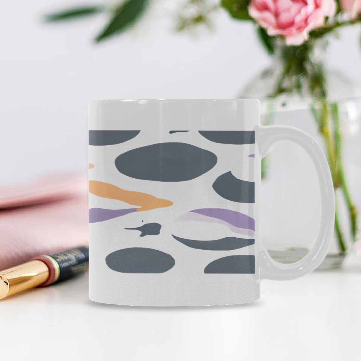 Quality Mug, coffee mug, tea cup, Bold Abstract, Set 1, design 96