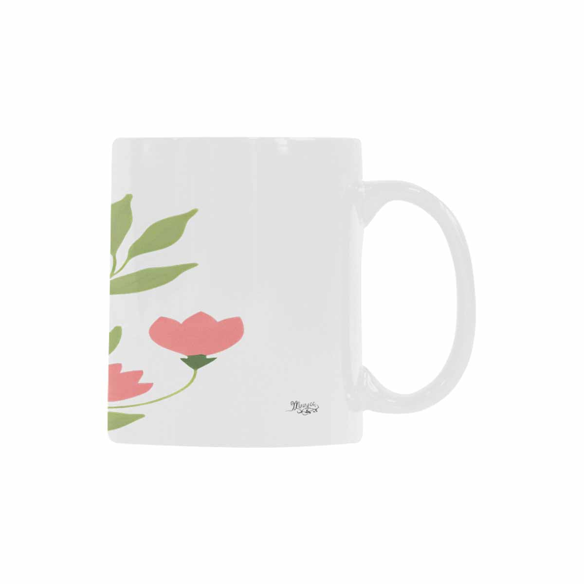 Quality Mug, coffee mug, tea cup, Bright florals, Set 2, design 60
