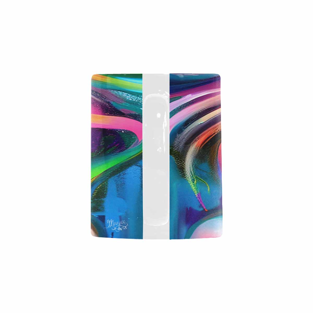 USA, Color Coffee Mug, tea cup, caucasian Face, design 20