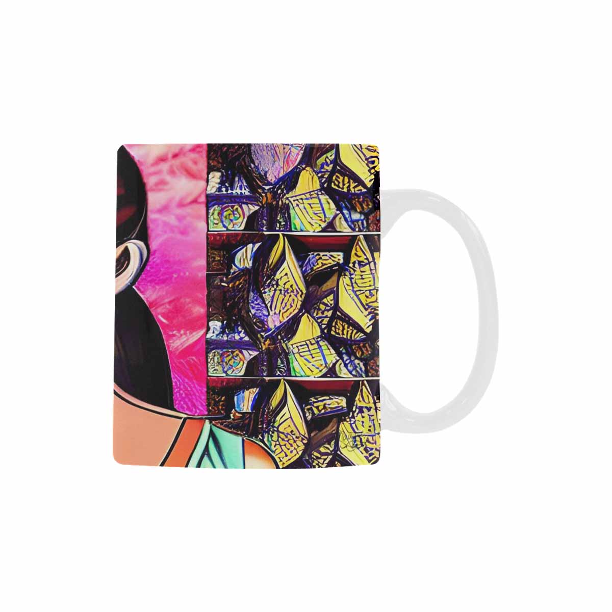 Quality Mug, coffee mug, tea cup, Asian Faces, Design 10