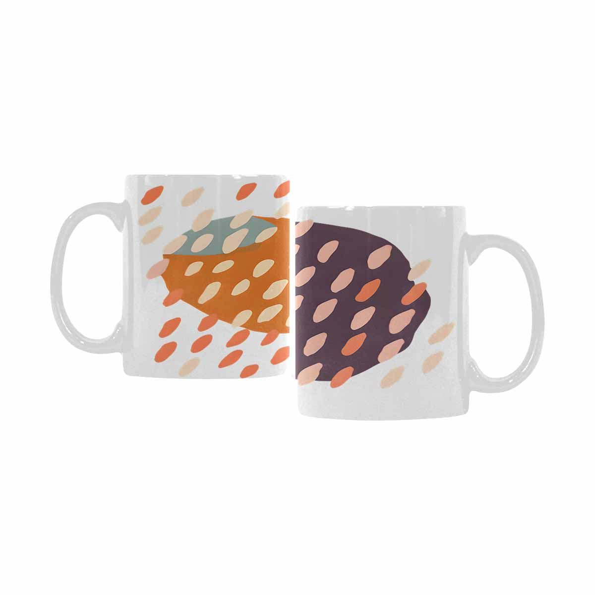 Quality Mug, coffee mug, tea cup, Bold Abstract, Set 1, design 87