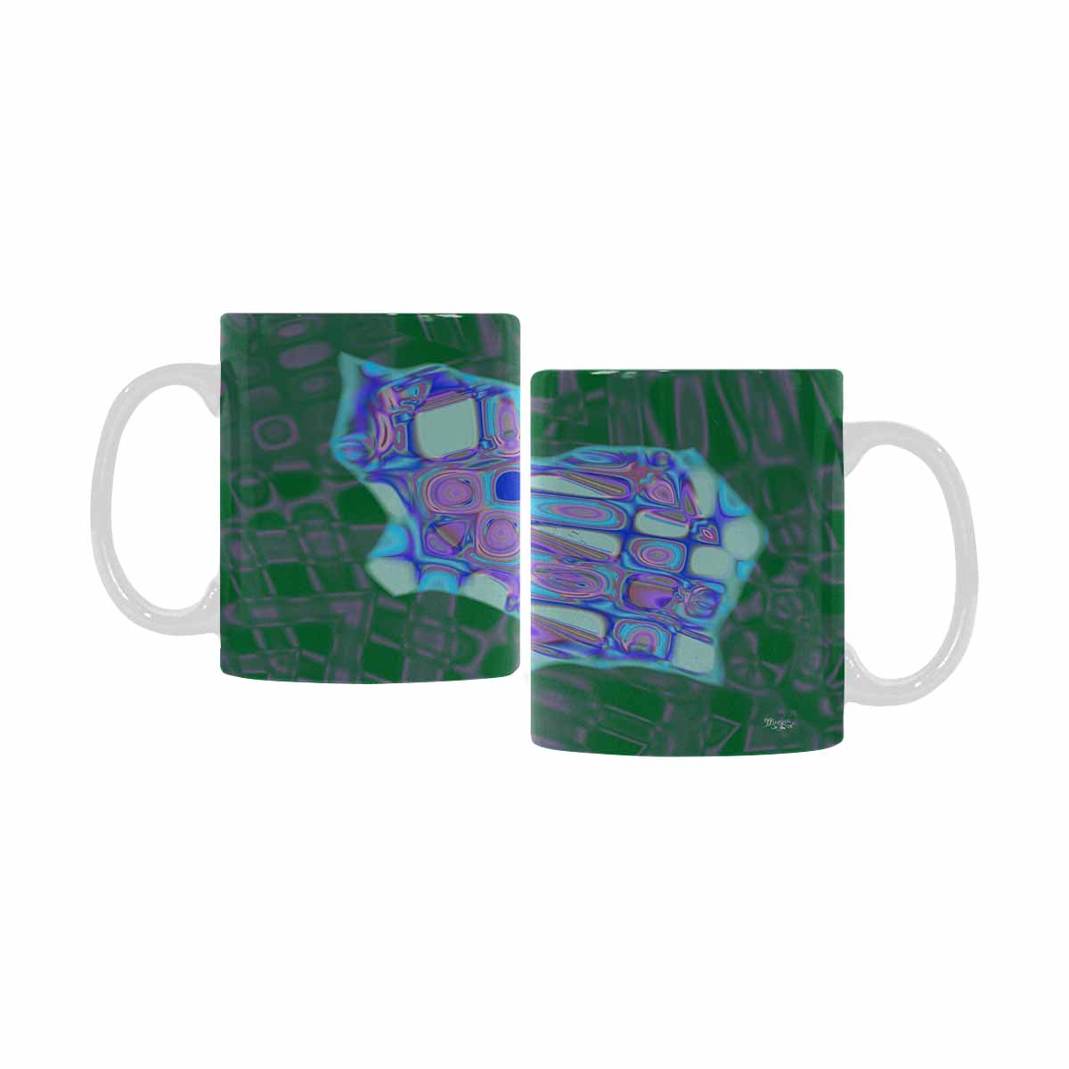 Unique Abstract design coffee mug, set 1, design 179
