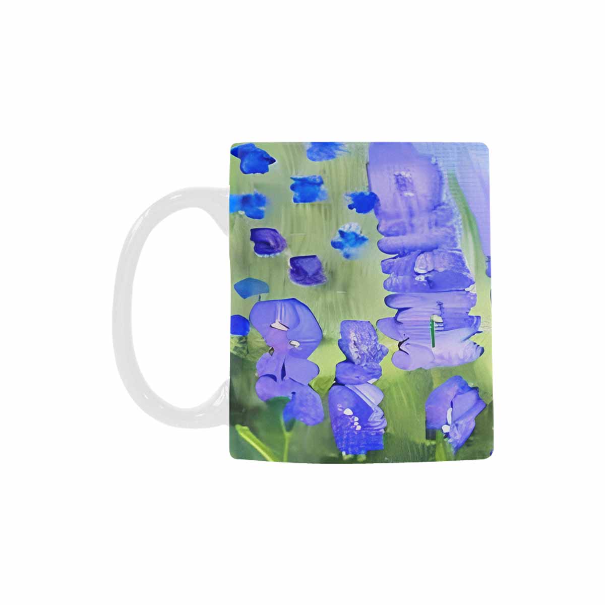 USA made Quality Mug, coffee mug, tea cup, Bright florals, Set 1, Design 105