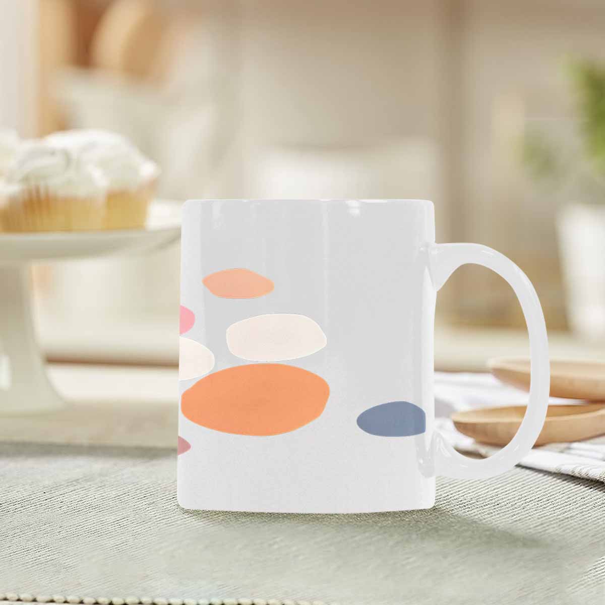 Quality Mug, coffee mug, tea cup, Bold Abstract, Set 1, design 3