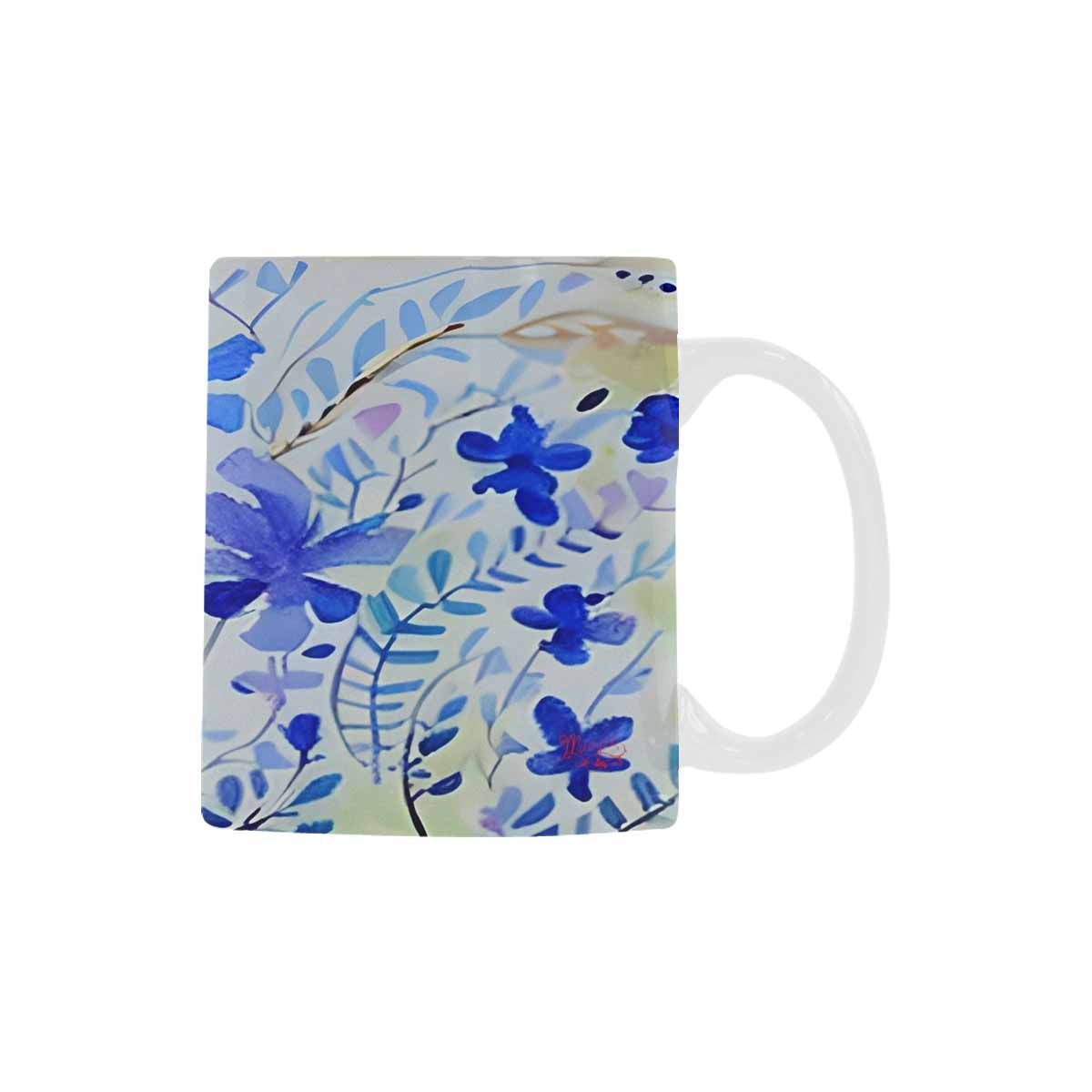 Quality Mug, coffee mug, tea cup, Bright florals, Set 1, Design 10