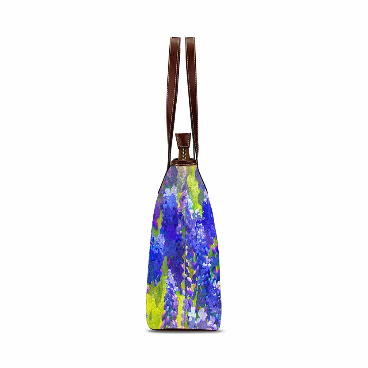 Classic Fabric handbag, watercolor floral, design 126