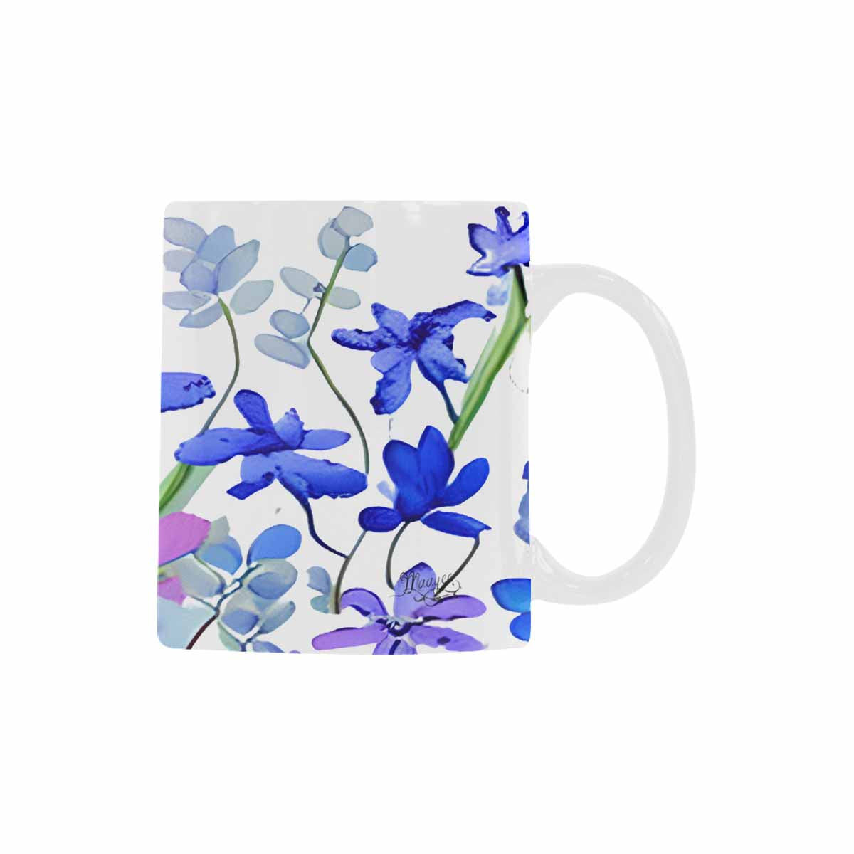 Quality Mug, coffee mug, tea cup, Bright florals, Set 1A, Design 17