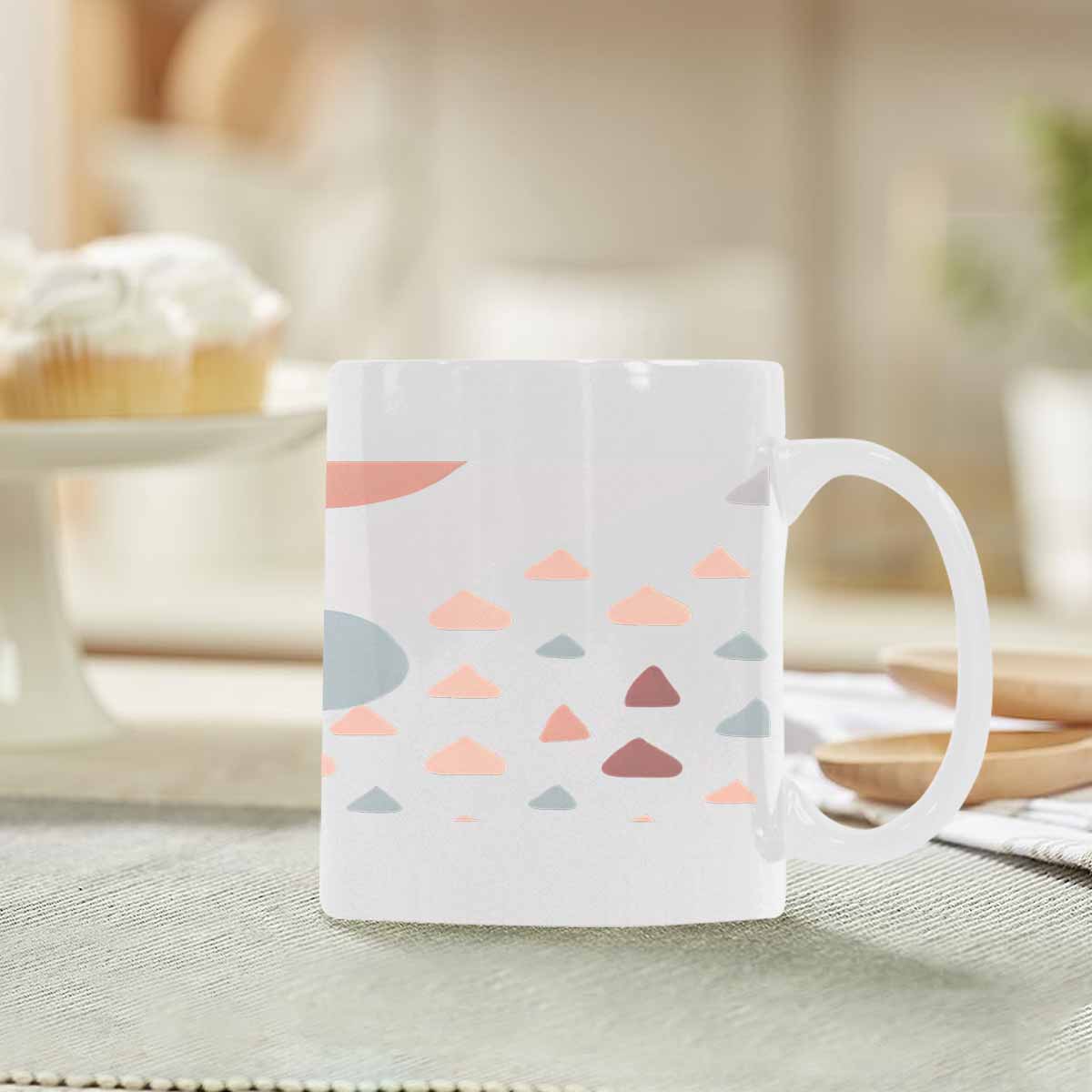 Quality Mug, coffee mug, tea cup, Bold Abstract, Set 1, design 49