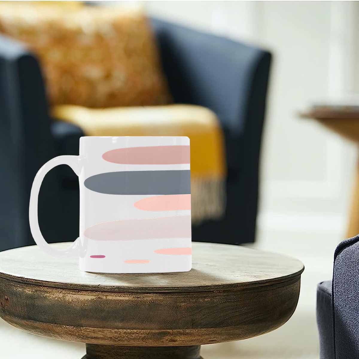 Quality Mug, coffee mug, tea cup, Bold Abstract, Set 1, design 39