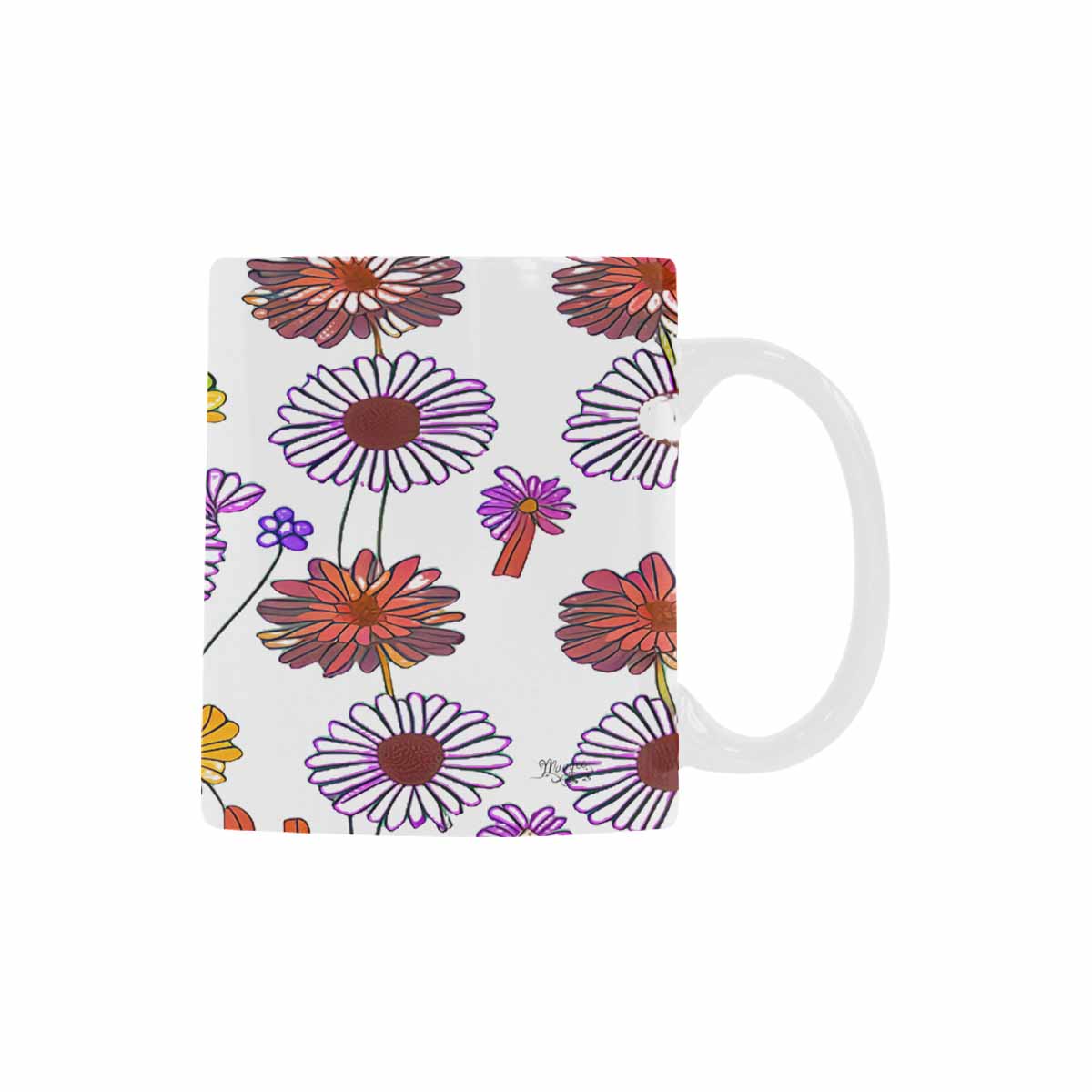 Quality Mug, coffee mug, tea cup, Set 1A, Mixed Floral design 29