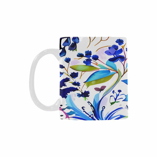 Quality Mug, coffee mug, tea cup, Bright florals, Set 1A, Design 23