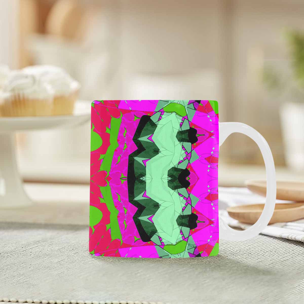 Unique Abstract design coffee mug, set 1, design 9