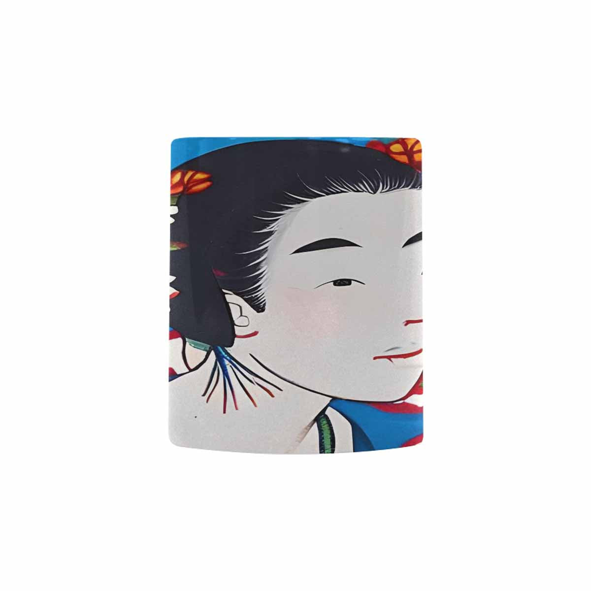 Quality Mug, coffee mug, tea cup, Asian Faces, Design 38
