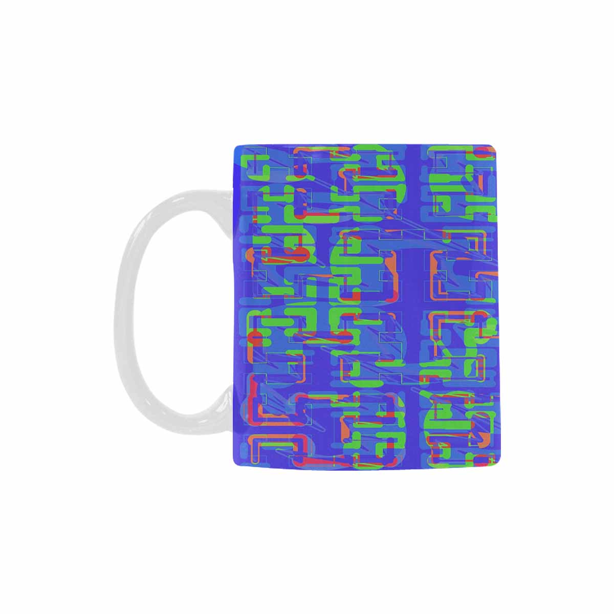 Unique Abstract design coffee mug, set 1, design 75