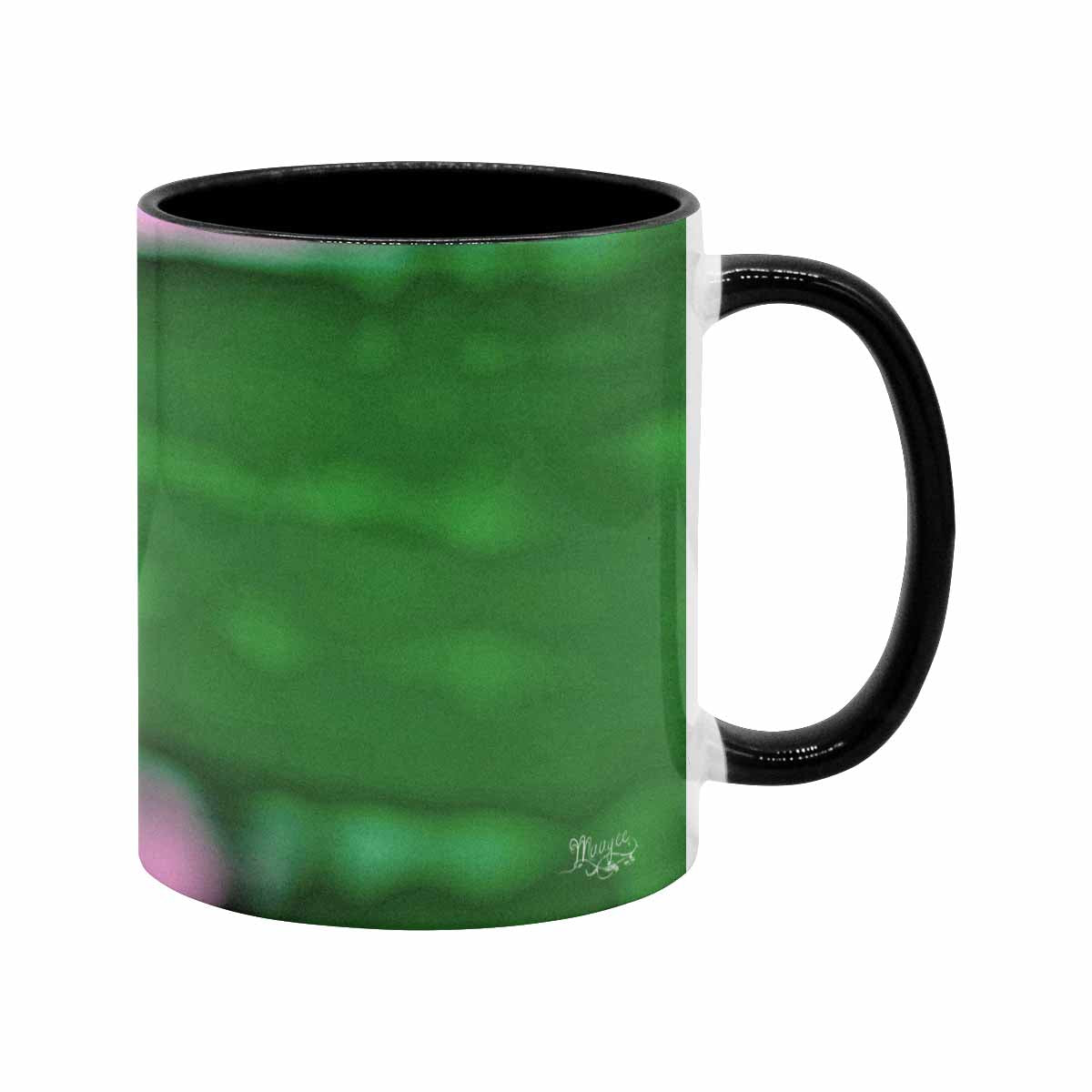 Coffee Mug, tea cup, black core, abstract, design 67