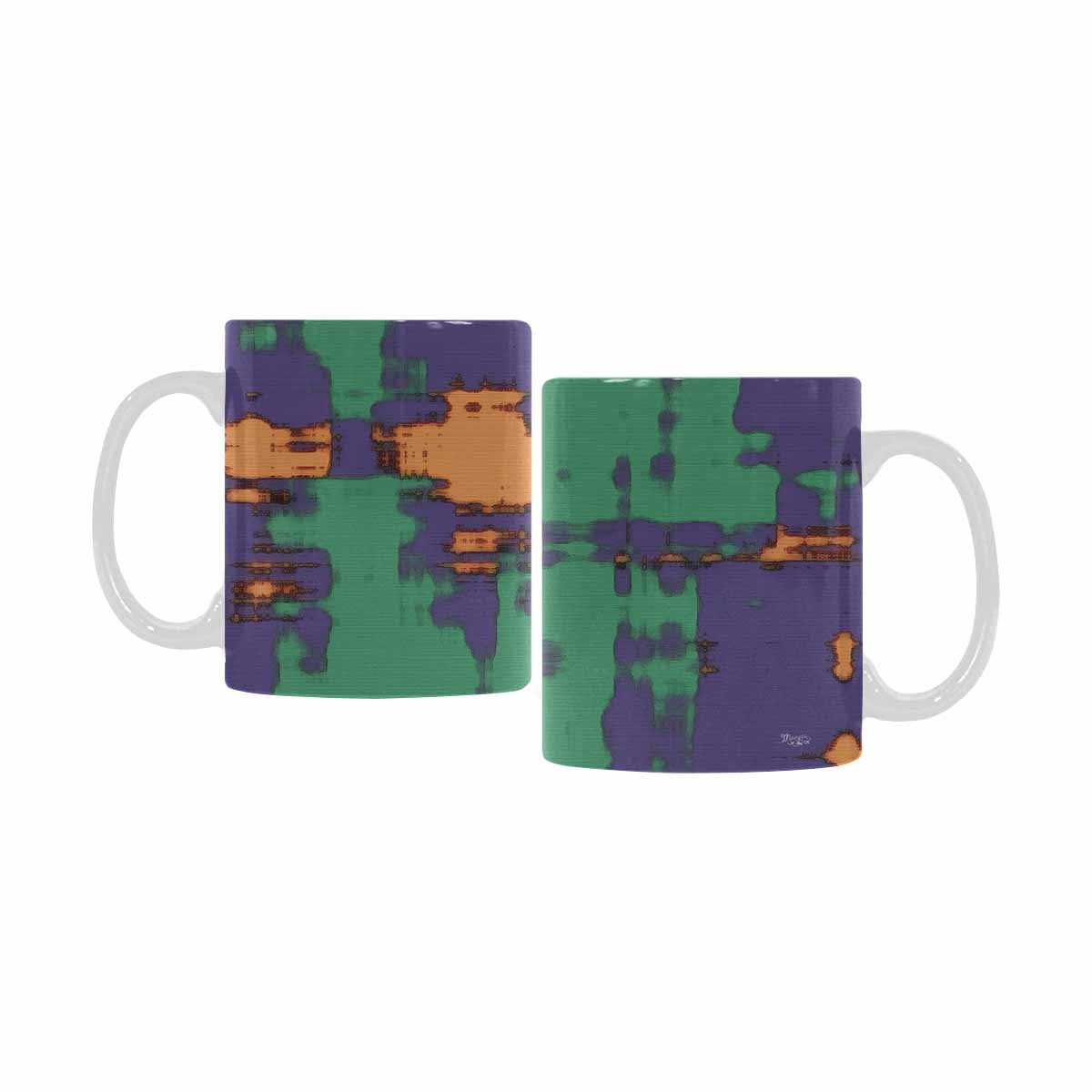 Unique Abstract design coffee mug, set 1, design 200