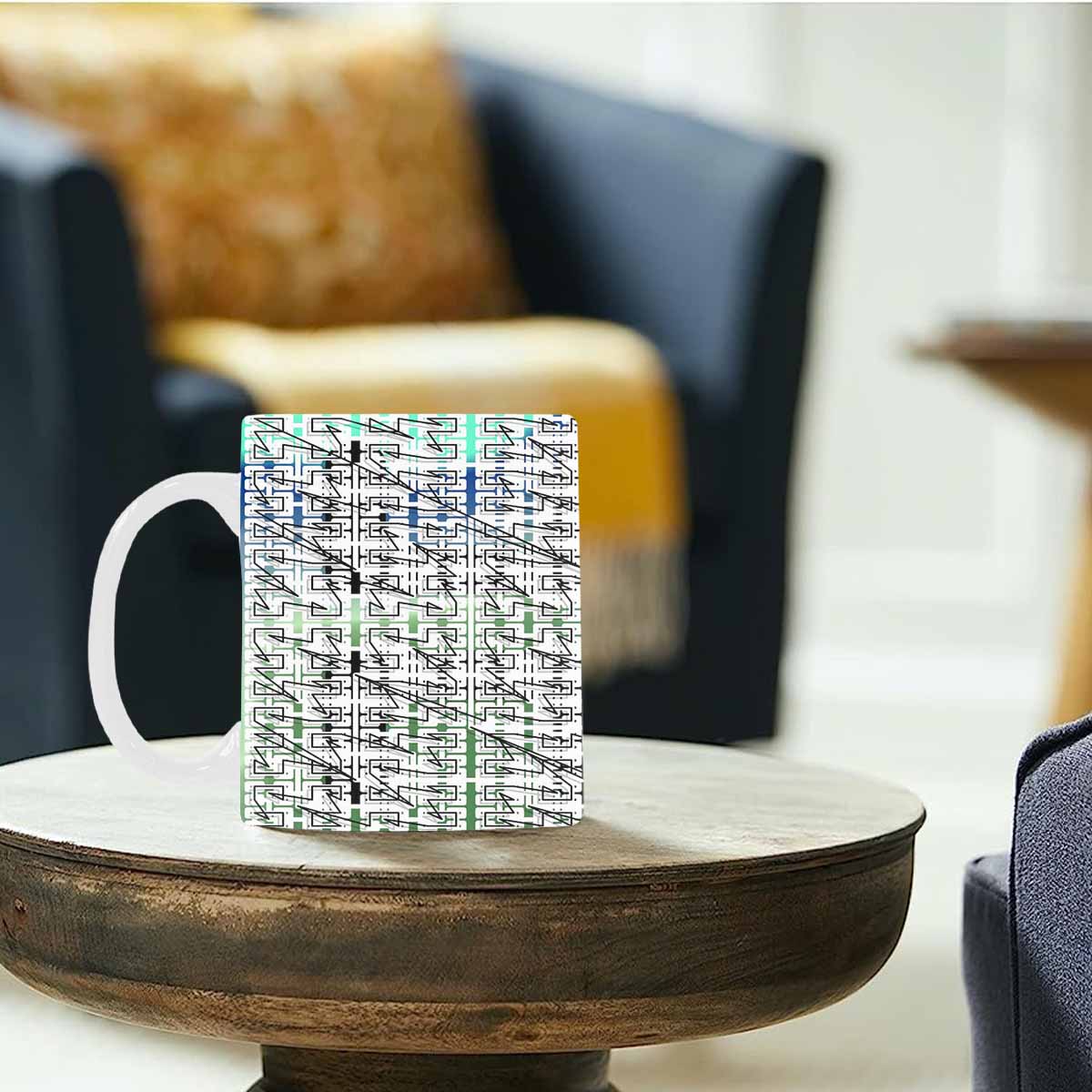 Unique Abstract design coffee mug, set 1, design 84