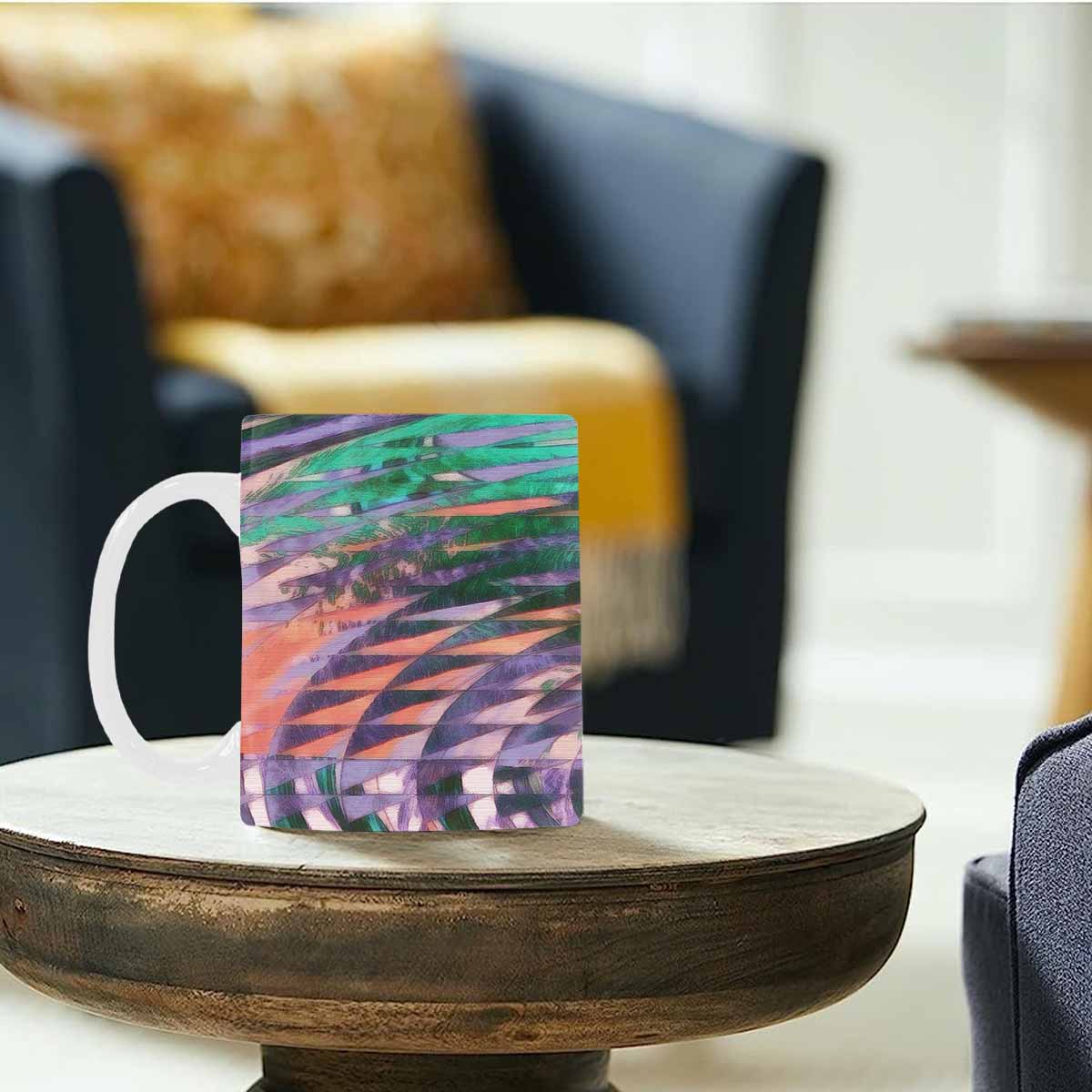 Unique Abstract design coffee mug, set 1, design 195