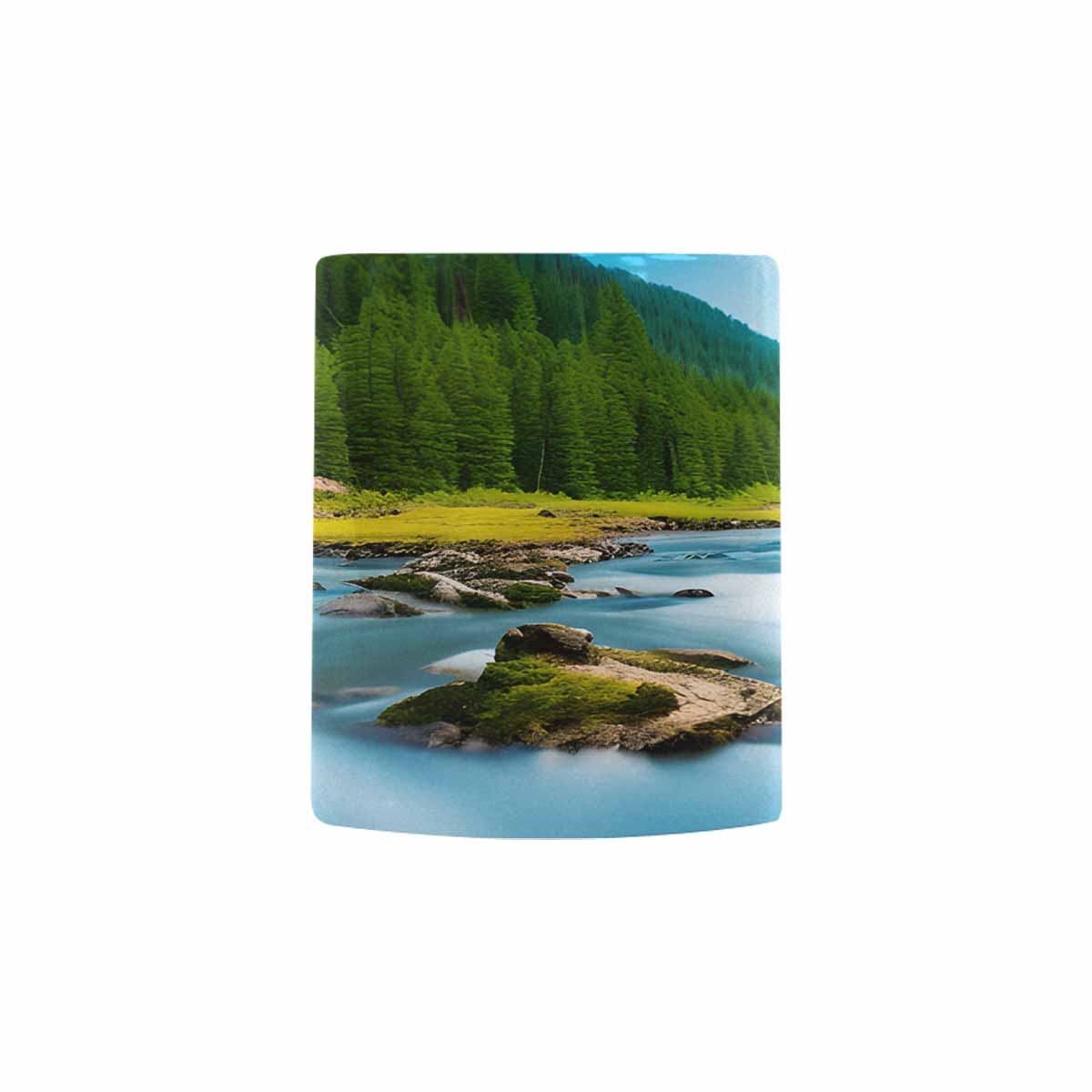 Rivers & Mountains Landscape mugs, set 1 design 21