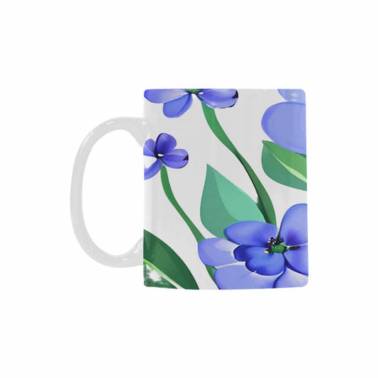 Quality Mug, coffee mug, tea cup, Bright florals, Set 1A, Design 55