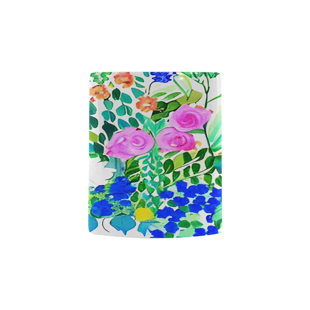 Quality Mug, coffee mug, tea cup, Bright florals, Set 1, Design 34