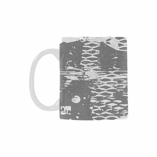 Quality Mug, coffee mug, tea cup, B & W Abstract, Set 1, design 116