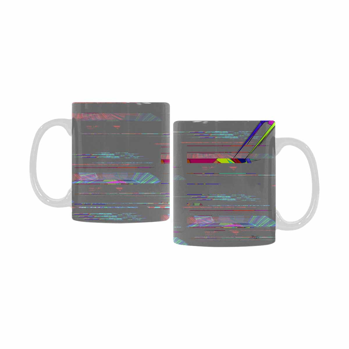 Unique Abstract design coffee mug, set 1, design 140