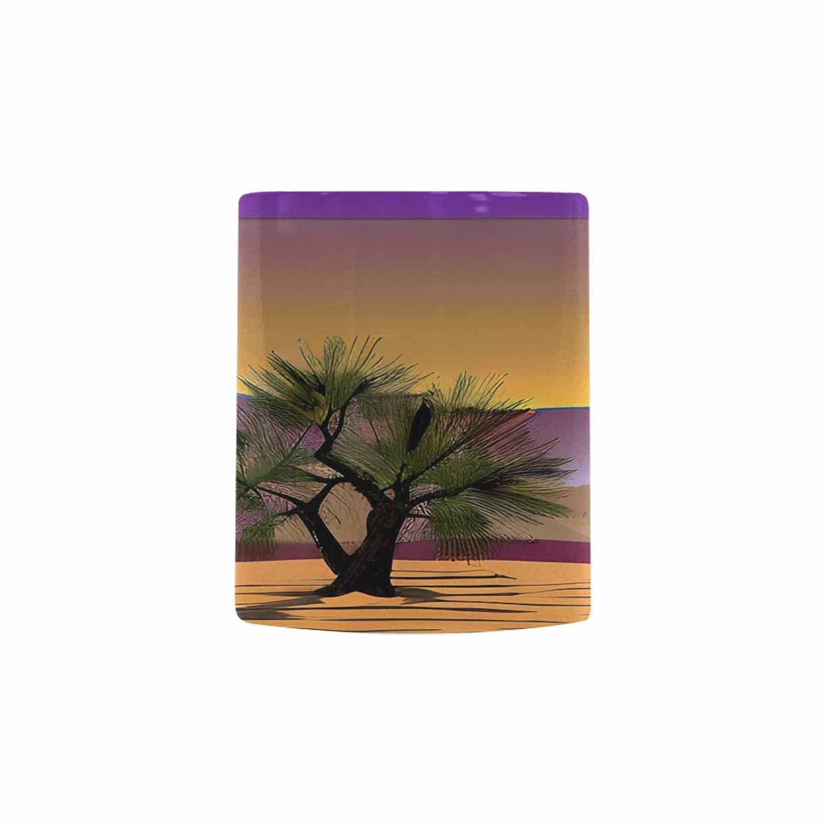 Coffee Mug, tea cup, desert scene, design 43