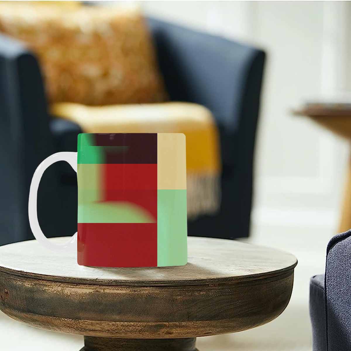 Unique Abstract design coffee mug, set 1, design 143