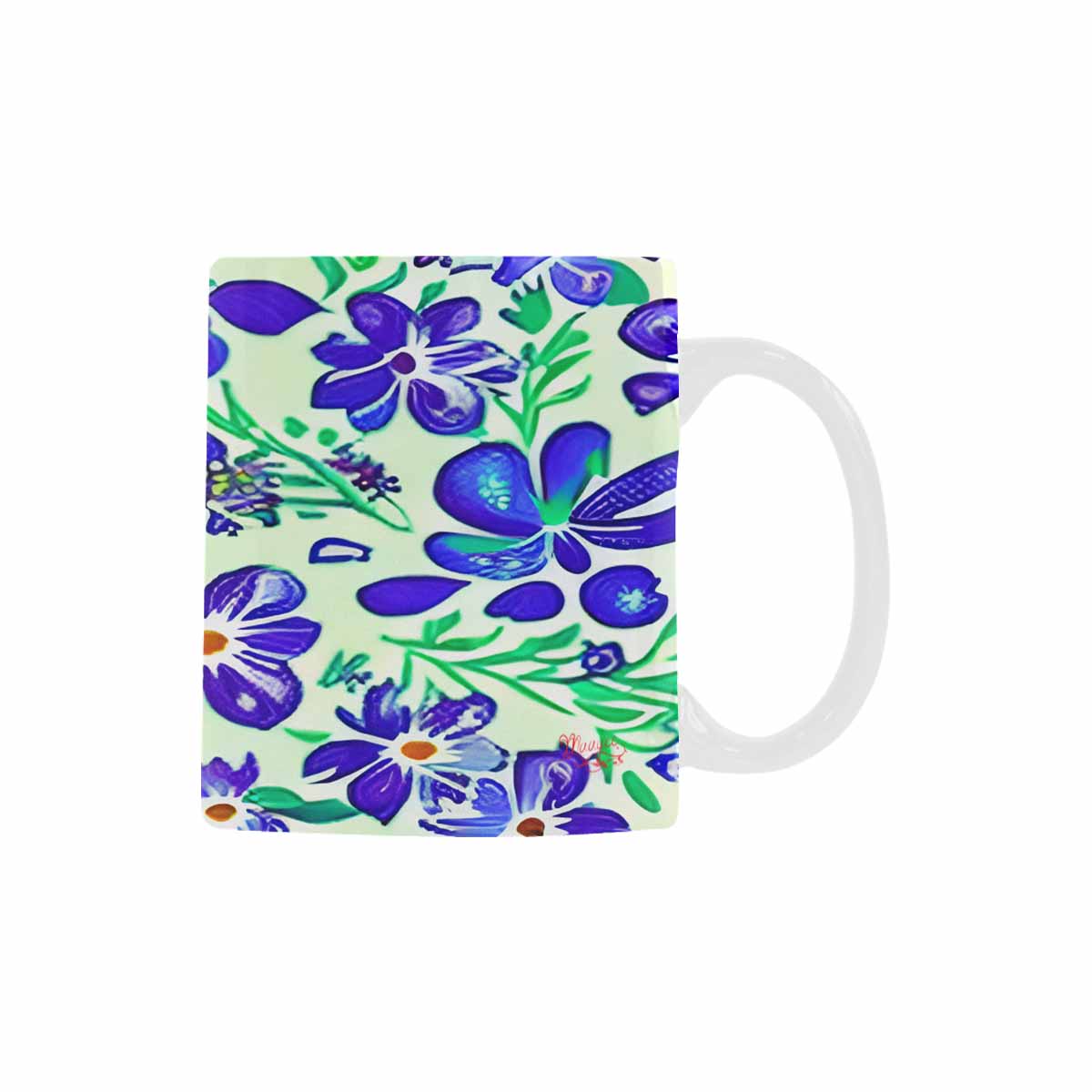 Quality Mug, coffee mug, tea cup, Bright florals, Set 1, Design 120
