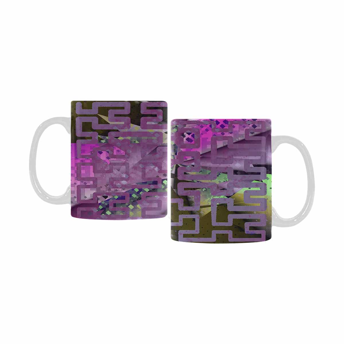 Unique Abstract design coffee mug, set 1, design 79