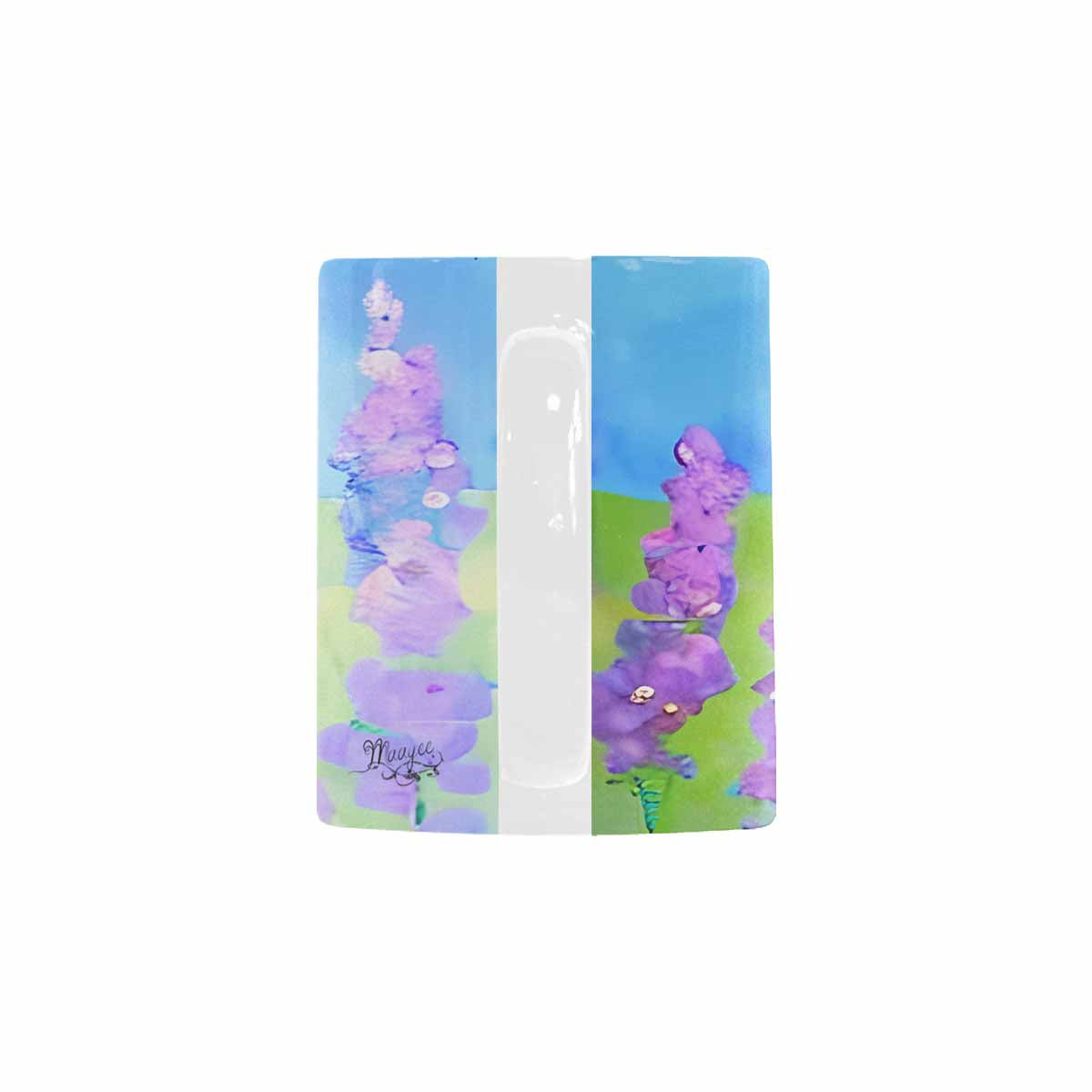 USA made Quality Mug, coffee mug, tea cup, Bright florals, Set 1, Design 100