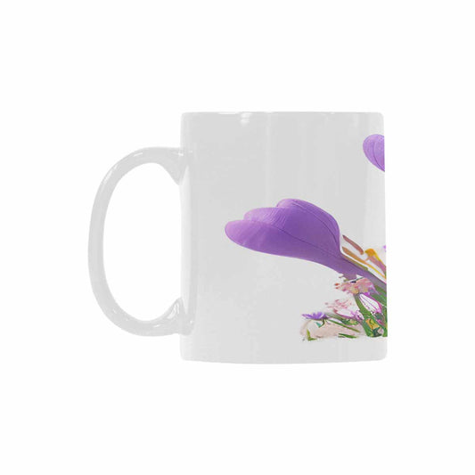 Quality Mug, coffee mug, tea cup, Bright florals, Set 2, design 1