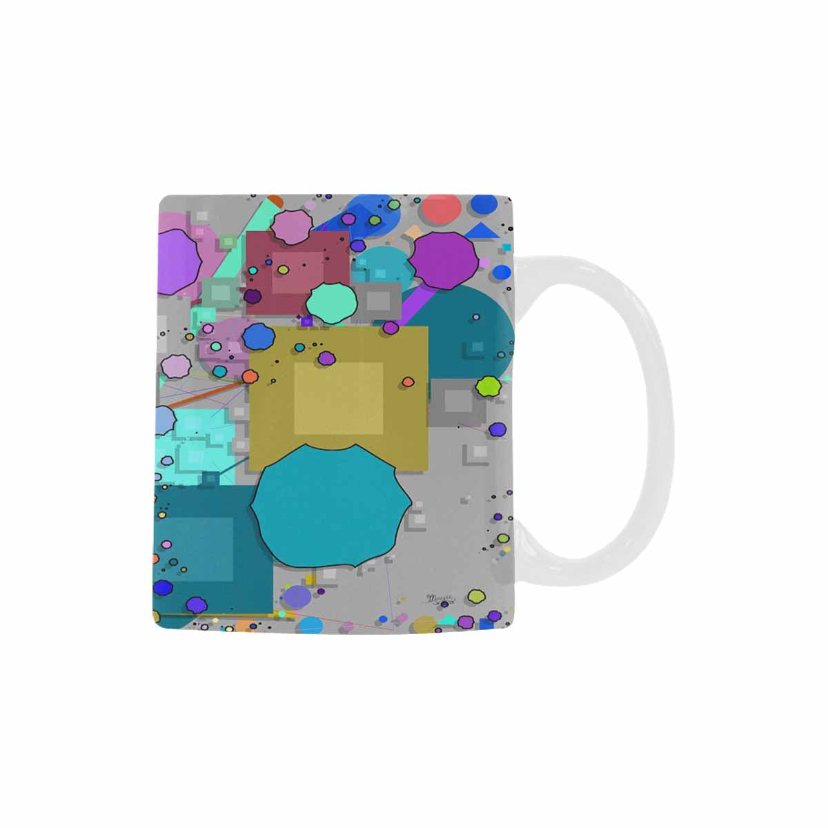 Unique Abstract design coffee mug, set 1, design 24