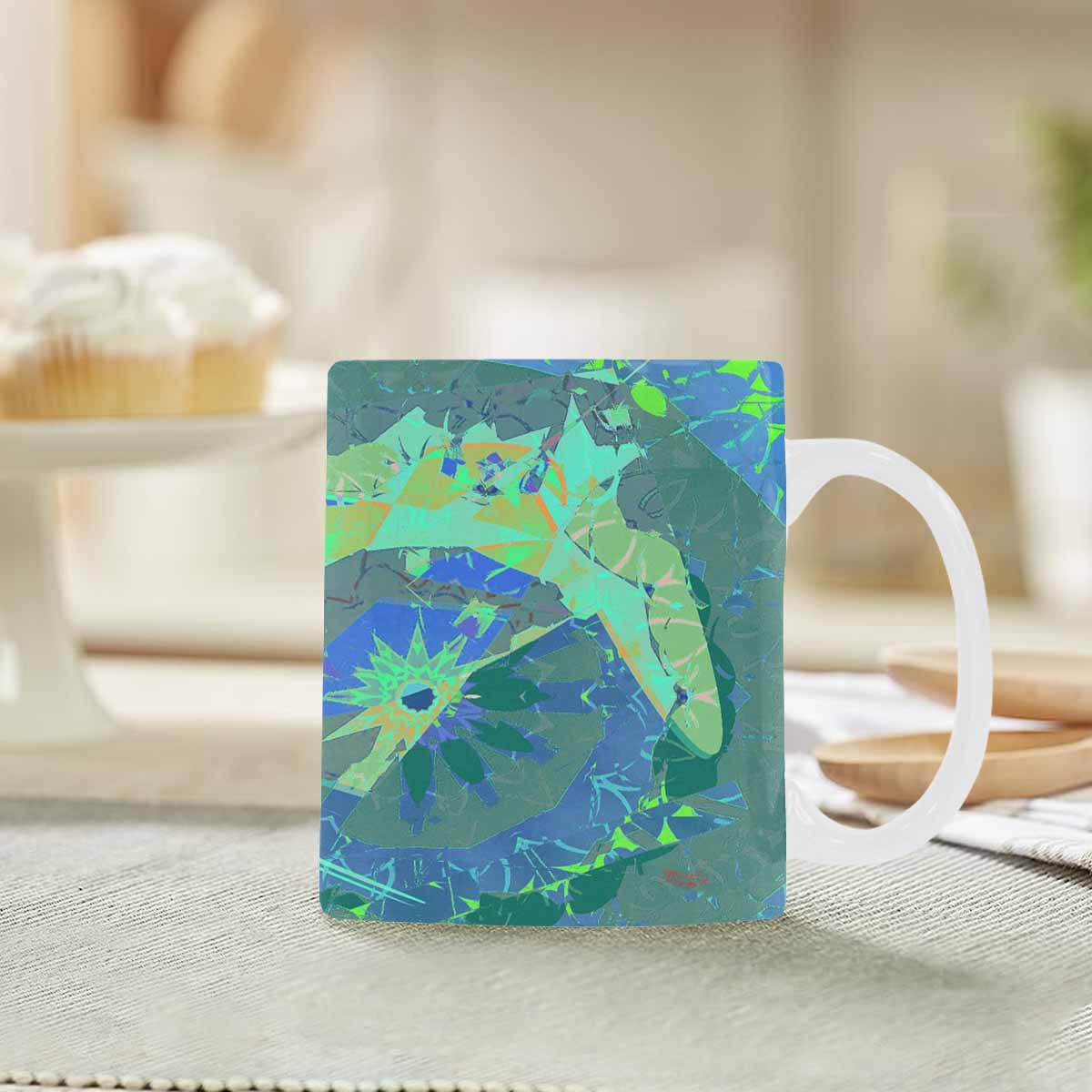 Unique Abstract design coffee mug, set 1, design 73