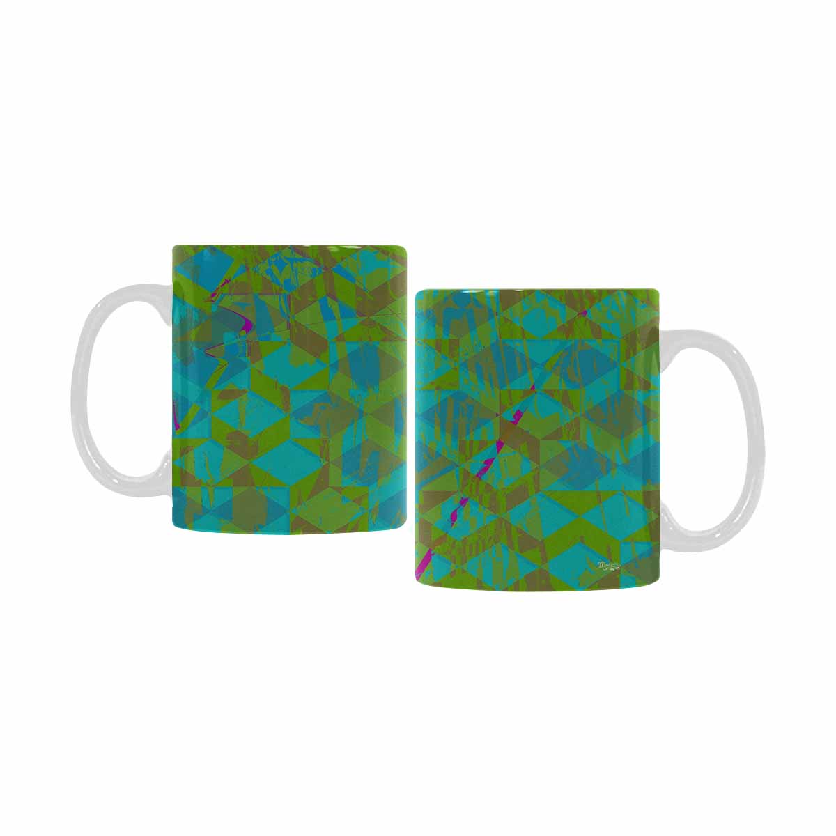 Unique Abstract design coffee mug, set 1, design 78