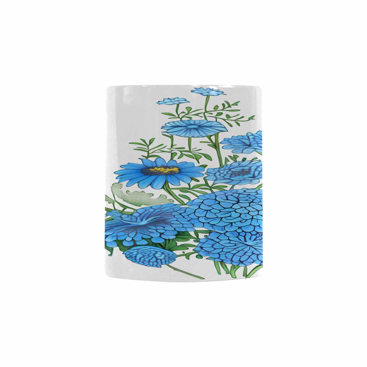 Quality Mug, coffee mug, tea cup, Bright florals, Set 2, design 22