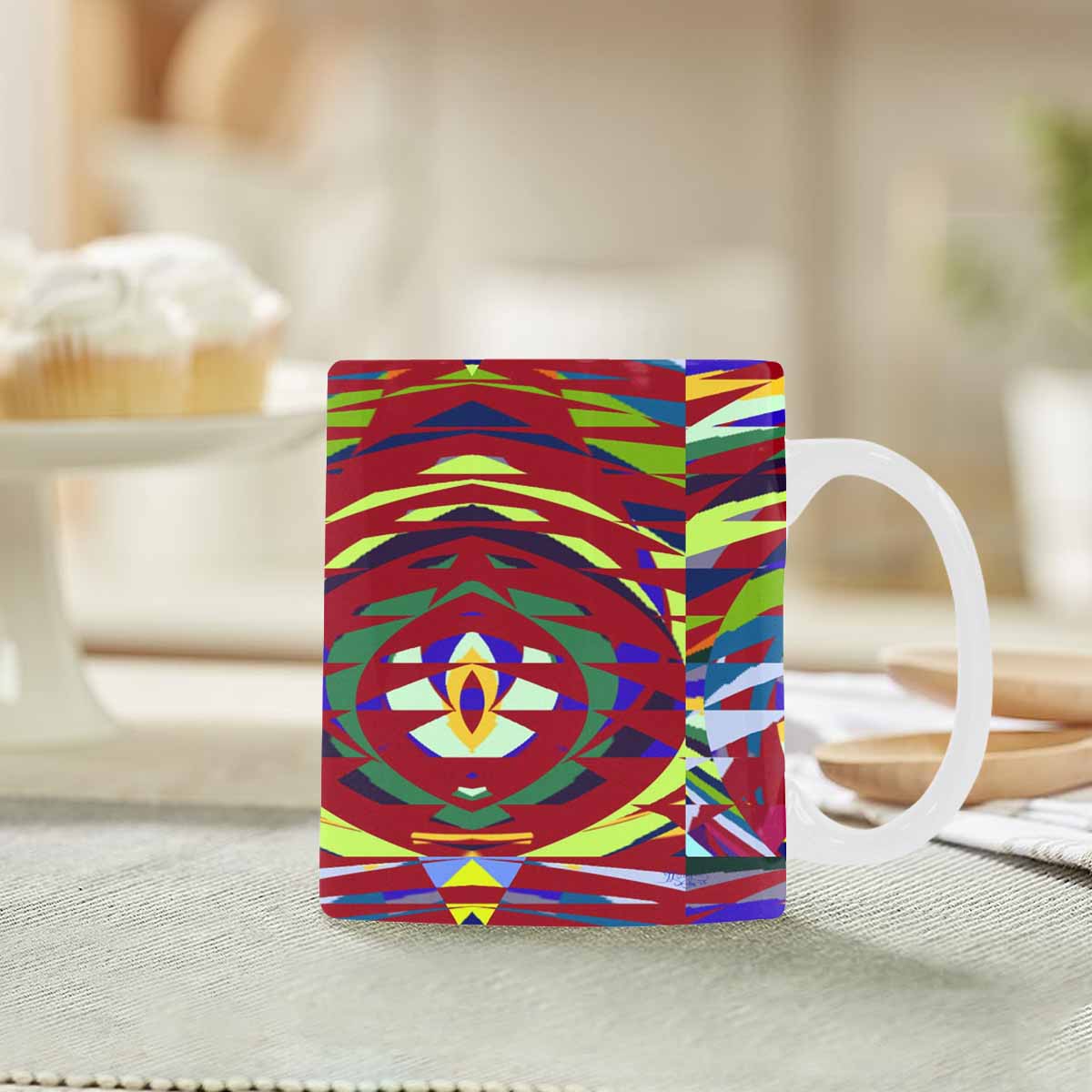 Unique Abstract design coffee mug, set 1, design 142