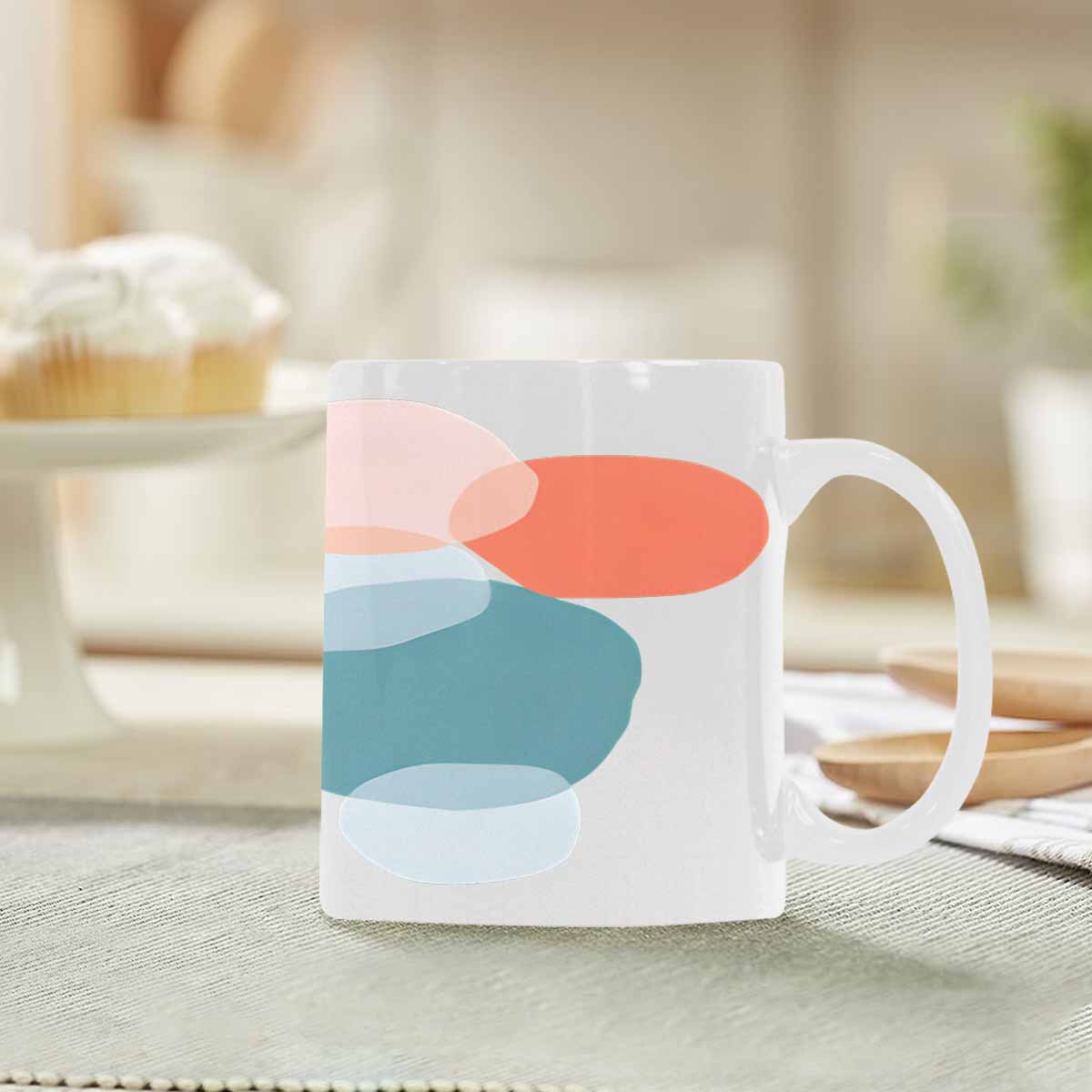 Quality Mug, coffee mug, tea cup, Bold Abstract, Set 1, design 105