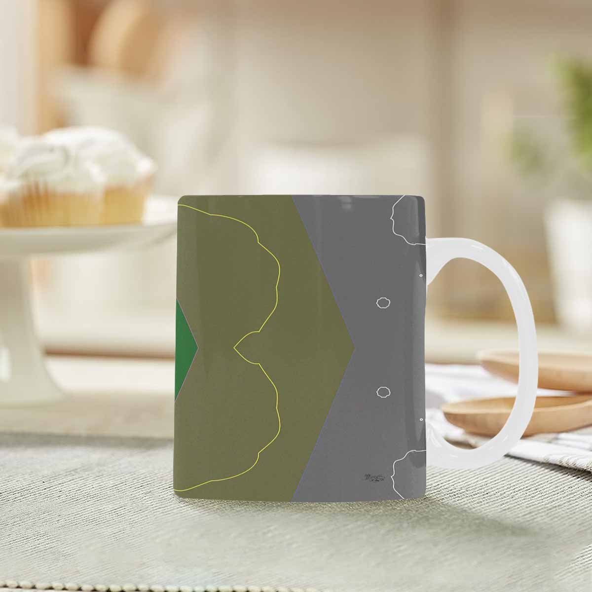 Unique Abstract design coffee mug, set 1, design 50