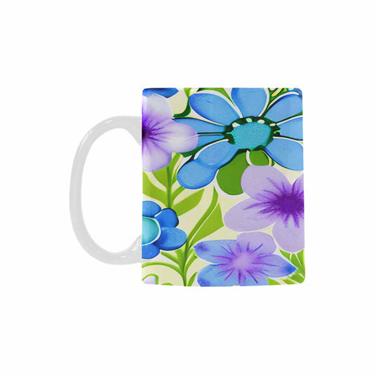 Quality Mug, coffee mug, tea cup, Bright florals, Set 1, Design 122