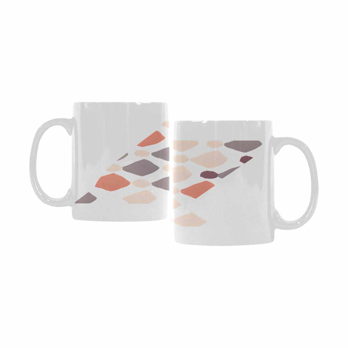 Quality Mug, coffee mug, tea cup, Bold Abstract, Set 1, design 23