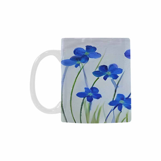 Quality Mug, coffee mug, tea cup, Bright florals, Set 1, Design 75