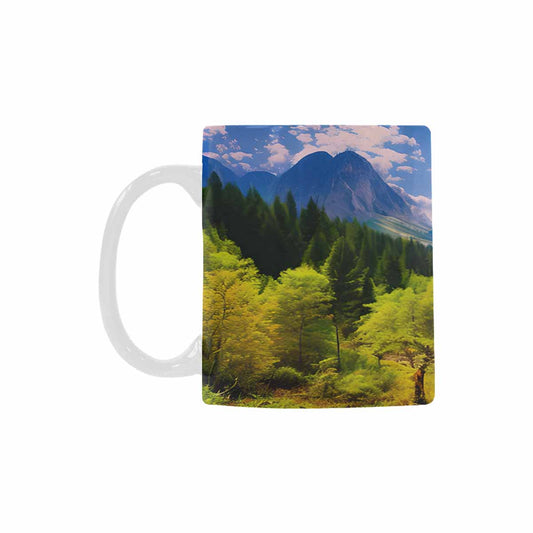 Rivers & Mountains Landscape mugs, set 1 design 17 (1)